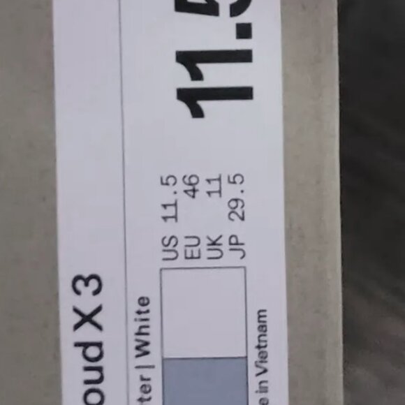 On Running Cloud X3 Size 11.5 NWT/NWB - Picture 11 of 11